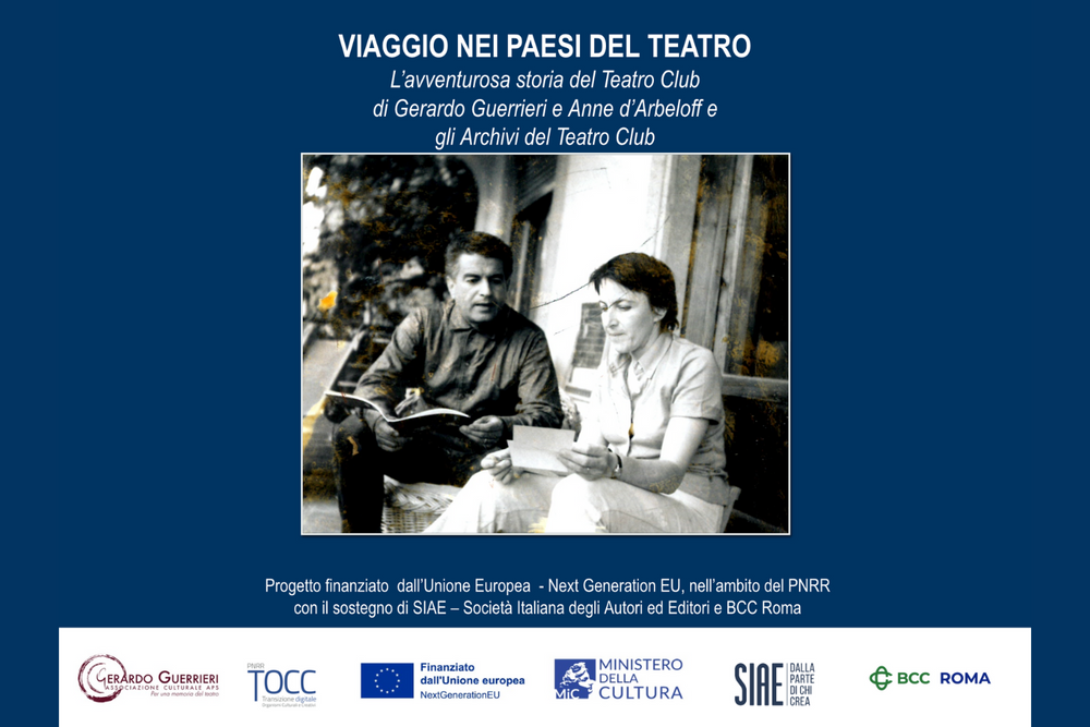 Gerardo Guerrieri e Anne d’Arbeloff al lavoro, anni ’70