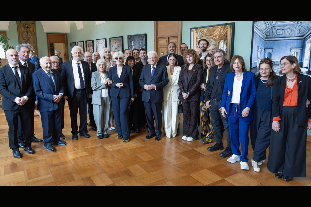 La SIAE ricevuta al Quirinale