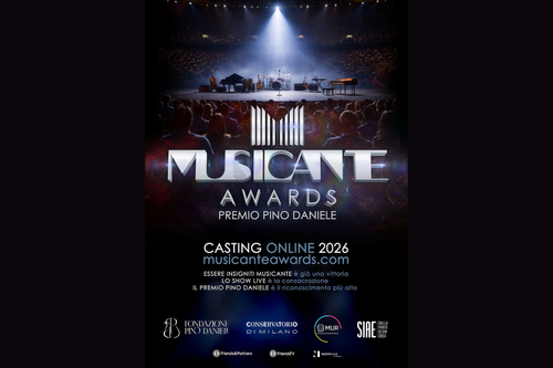 Giovedì 19 marzo aprono le iscrizioni per la 2ª edizione di “Musicante Awards. Premio Pino Daniele”