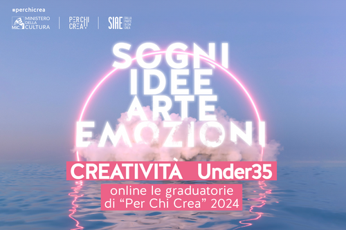 Per Chi Crea 2024: ecco le graduatorie